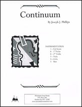 Continuum Orchestra sheet music cover